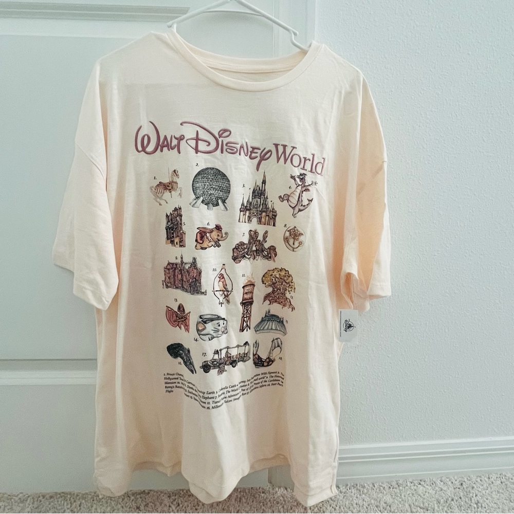 Walt Disney World Classic attractions  T-Shirt